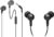 JBL Endurance Run 2, Sports in Ear Wired Earphones with Mic, Pure Bass & C100SI Wired in Ear Headphones with Mic, Pure Bass Sound, One Button Multi-Function Remote, Angled Buds (Black)