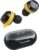 PTron Basspods 581 True Wireless Bluetooth 5.0 in Ear Earbuds with Deep Bass, Ergonomic Wireless Earbuds, Quick Pairing, Passive Noise Canceling Buds, Voice Asst & Built-in HD Mic (Black & Yellow)