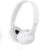 Sony MDR-ZX110AP On-Ear Stereo Headphones with Mic  (White)