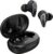 PTron Bassbuds Wave ENC Bluetooth 5.3 Wireless Headphones, 40Hrs Total Playtime, Movie Mode & Deep Bass, Low Latency in-Ear TWS Earbuds, Stereo Calls, Smooth Touch Control & Type-C Charging (Black)