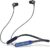 pTron Tangent Duo Made in India Bluetooth 5.2 Wireless in-Ear Headphones with Mic, 24Hrs Playback, 13mm Drivers, Punchy Bass, Fast Charging Neckband, Voice Assist, IPX4 & in-line Controls (Black/Blue)
