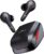 PTron Newly Launched PlayBuds 1 Pro Wireless in-Ear TWS Earbuds, Quad Mic Hybrid ENC Calls, 35ms Low Latency Game/Music Modes, 50Hrs Playtime, Punchy Bass, BT5.3, Type-C Fast Charging & IPX5 (Black)