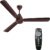 Crompton Energion Hyperjet 1200mm BLDC Ceiling Fan with Remote Control | High Air Delivery | Energy Saving | 3 Year Warranty | Brown