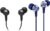 JBL C200SI, Premium in Ear Wired Earphones with Mic, Signature Sound, One Button Multi-Function Remote, Angled Earbuds for Comfort fit (Blue) & C100SI Wired in Ear Headphones with Mic