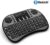 Riitek Rii i8+ BT Mini Wireless Bluetooth Backlight Touchpad Keyboard with Mouse for PC/Mac/Android, Black (RTi8BT-5)
