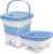 Latest Mini Washing Machine Portable Folding Washing Machine Bucket Washer Single Person Use Mobile Foldable Washing and Spin Dryer for Camping, Travel, Lightweight and Easy to Carry (2 KG)