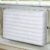 FILORA Indoor Air Conditioner Cover Window AC Units Covers for Inside 21 x 15 x 3.5 inches(L x H x D) White