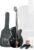 Hovner 215 Black F-Cut Rosewood Fretboard Acoustic Guitar With Bag,Strap,1 Set of Extra Strings and 2 Picks By K-Retail