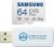 Samsung 64GB Micro SDXC EVO Plus Memory Card for Samsung Phone Works with Galaxy S20 Fan Edition, S20 FE 5G Cell Phone (MB-MC64KA) Bundle with (1) Everything But Stromboli SD & MicroSD Card Reader