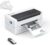 LENVII LV-1200 USB Shipping Label Printer,4×6 Thermal Label Printer,Wired Desktop Barcode Label Printer for Shipping Packages Print Width 108MM/4×6 in,Compatible with Windows & MaC