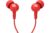 JBL C100SI Wired In Ear Headphones with Mic, Red