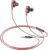 Amazon Basics in-Ear Wired Earphones with 9 mm Dual Drivers, in-Line Mic, Powerful Bass, Noise Isolation, 3.5 mm Audio Jack (Black and Red)