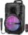 TRONICA DHAMAAL 25 watts Bluetooth Speaker for Party Speaker with Wired Mic/TF/FM/LED/USB/ 1200mAh Battery/Multimedia Speaker/Wireless Speaker/Bluethooth Speaker/Portable Speaker (Black)