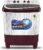 Sansui 9 kg 5 Star with Quick Dryer Robust Motor Semi-Automatic Top Loading Washing Machine JSP90S-2022L (Burgundy) With Dual Waterfall Technology