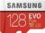 Samsung 128 GB MicroSDXC EVO Plus Memory Card w/Adapter for cameras, laptops, and desktop