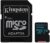 Kingston Canvas Go! 128GB microSDXC Class 10 microSD Memory Card UHS-I 90MB/s R Flash Memory Card with Adapter (SDCG2/128GB)