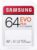 SAMSUNG EVO Plus SDXC 64GB Full Size SD Memory Card w/ Adapter, UHS-I U3, Suppor