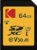 Kodak High Speed Class 10 SDXC 64 GB 95 MB/s SD Memory Card (Black)