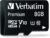 Verbatim 8GB Premium microSDHC Memory Card with Adapter, UHS-I Class 10-44081