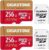[Gigastone] 256GB Micro SD Card 2 Pack, 4K Game Pro, MicroSDXC Memory Card for Nintendo-Switch, GoPro, Security Camera, DJI, Drone, UHD Video, R/W up to 100/60MB/s, UHS-I U3 A2 V30 C10